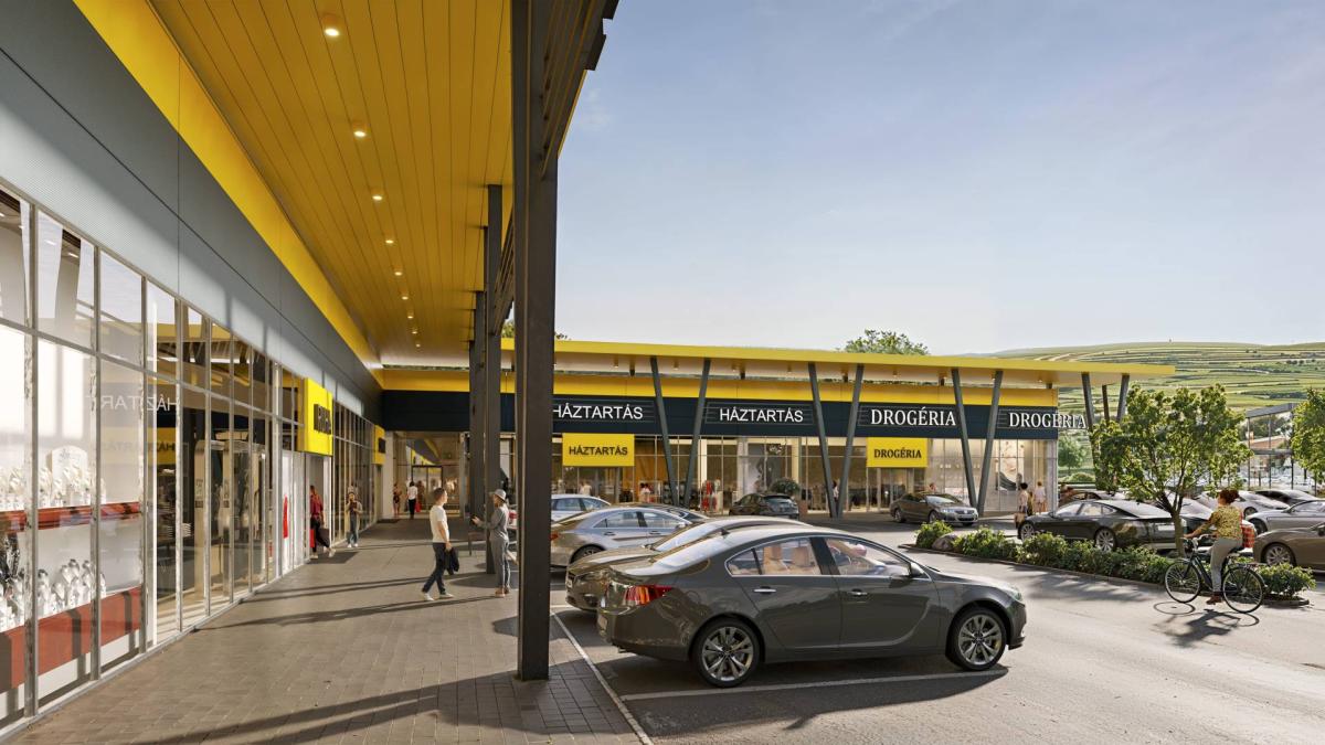 A new era is about to start in Salgótarján: the city's first STOP SHOP retail park is being built