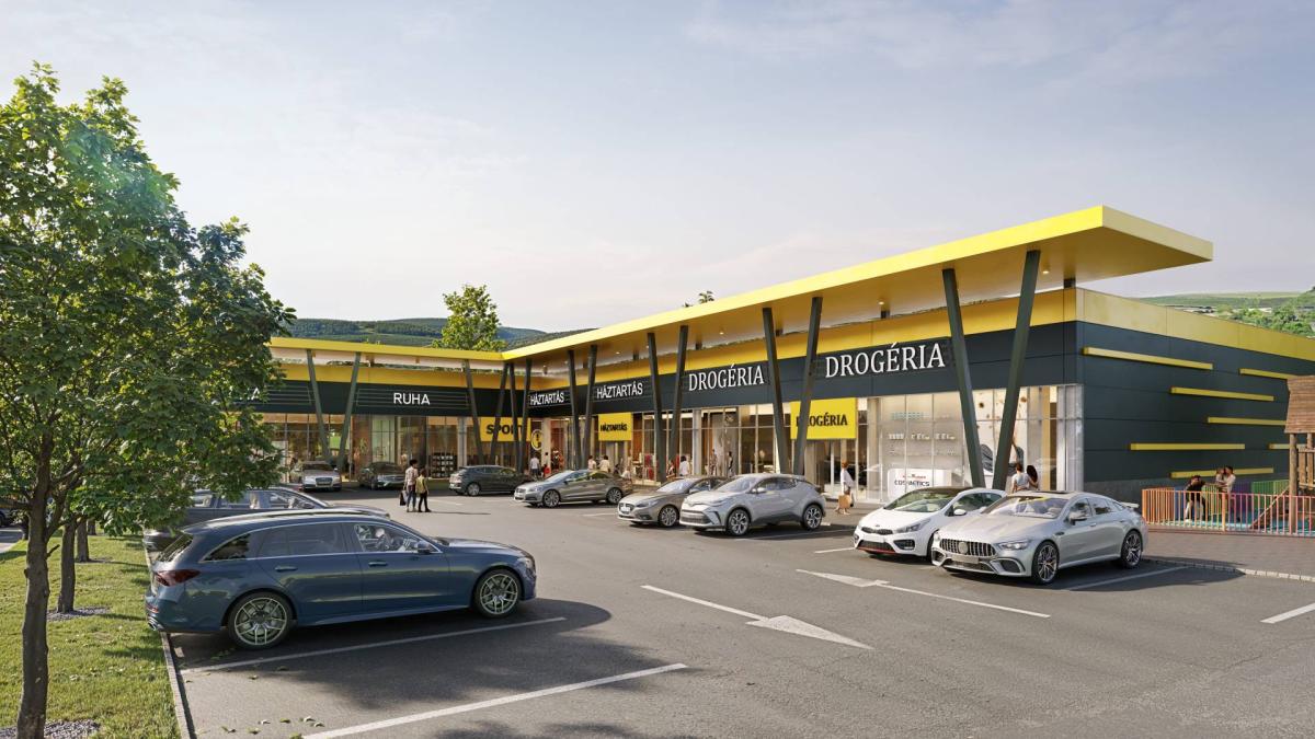 A new era is about to start in Salgótarján: the city's first STOP SHOP retail park is being built