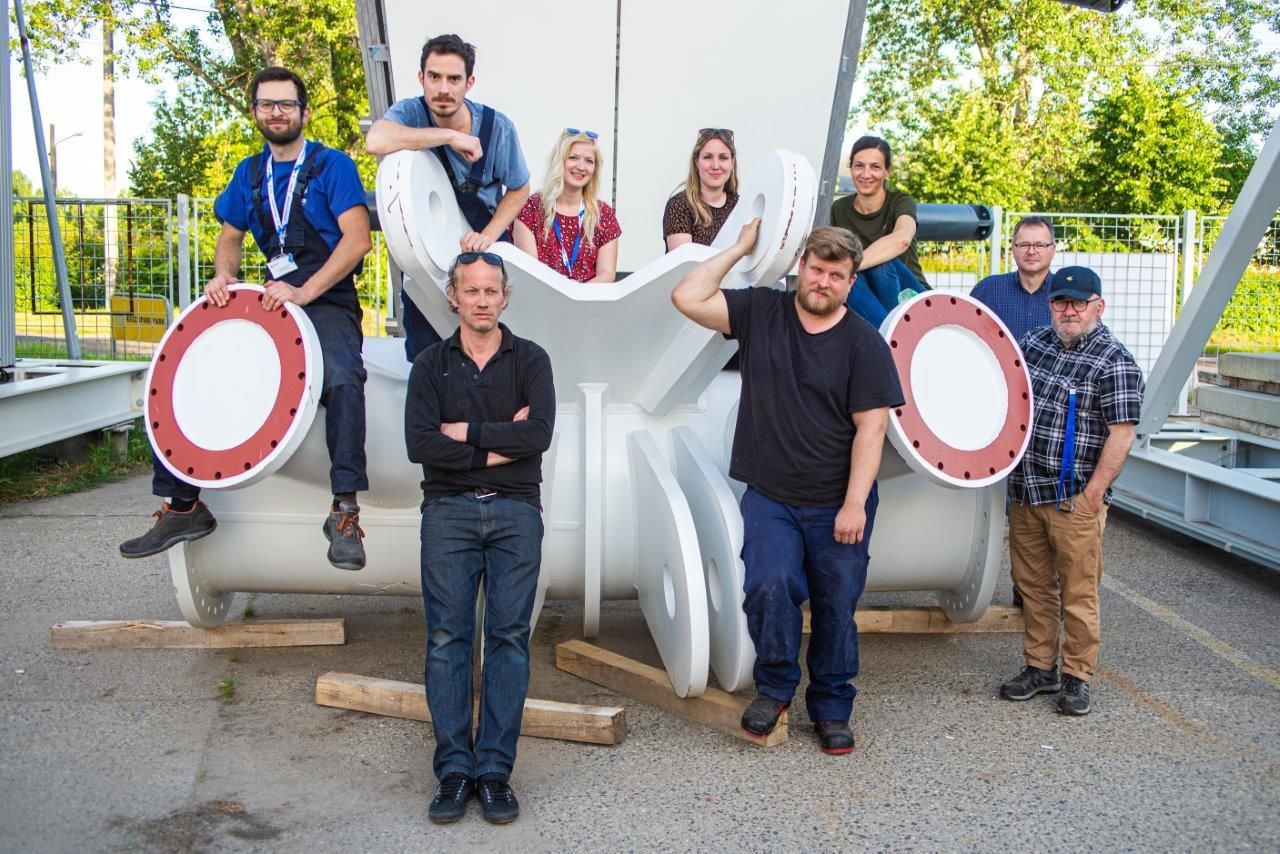 Megkezdődött a kortárs képzőművészeti alkotótábor!