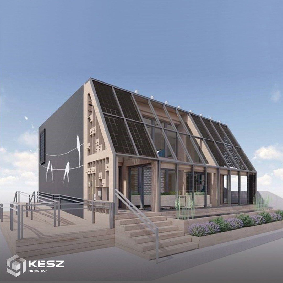 Magyar hallgatói csapat nyert a KÉSZ Metaltech által is támogatott európai házépítő versenyen