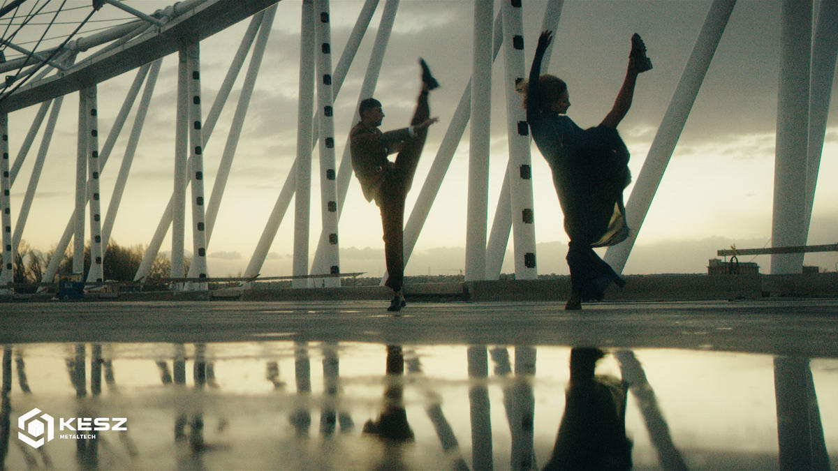 Hangszerré változtattuk a Puskás Arénát a KÉSZ Metaltech brand videójában!