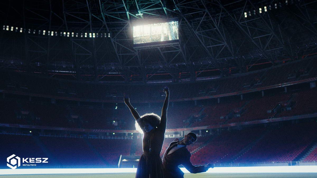 Hangszerré változtattuk a Puskás Arénát a KÉSZ Metaltech brand videójában!