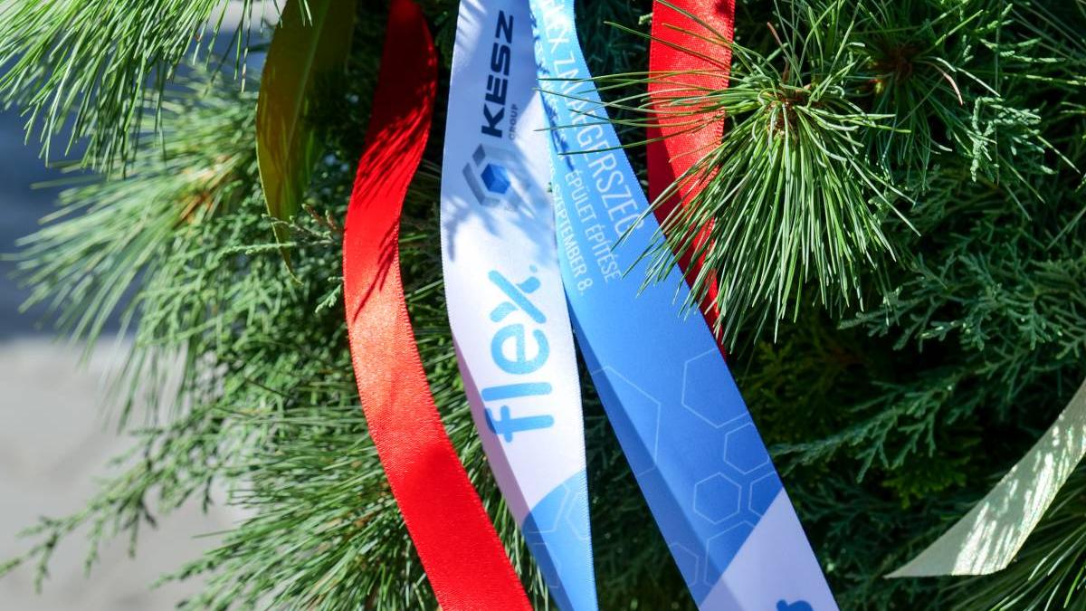 Újabb mérföldkőhöz érkezett a Flex zalaegerszegi fejlesztése