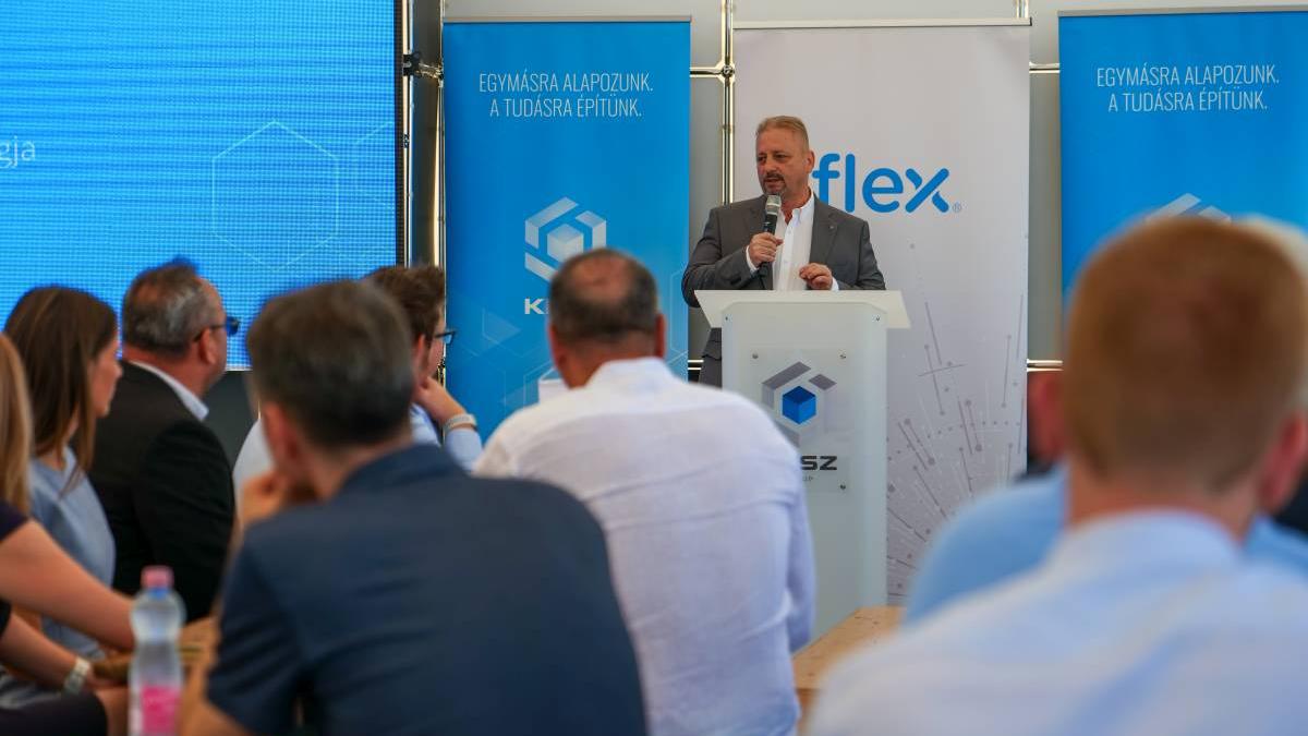 Újabb mérföldkőhöz érkezett a Flex zalaegerszegi fejlesztése