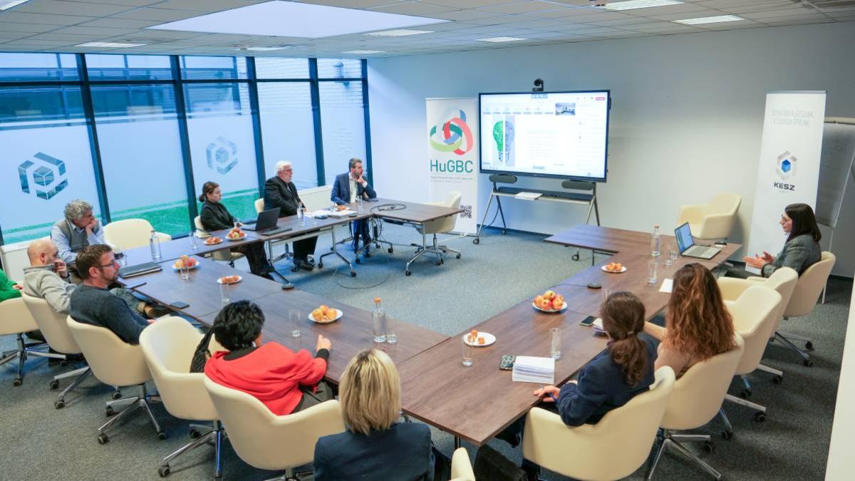 HuGBC ESG working group celebrated its birthday at the KÉSZ Group