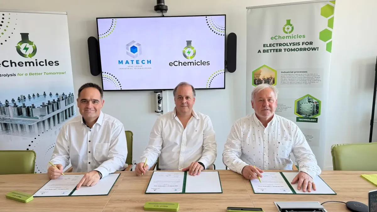 CO₂ mint alapanyag - magyar technológia segíthet fenntarthatóbbá tenni az ipart