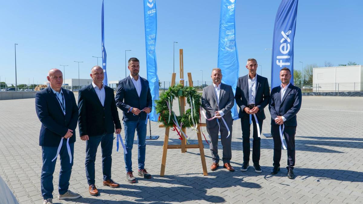Újabb mérföldkőhöz érkezett a Flex zalaegerszegi fejlesztése